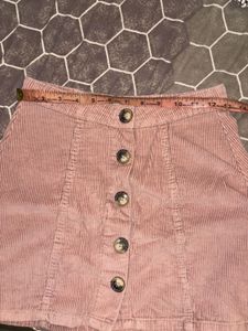 curdoroy mini skirt