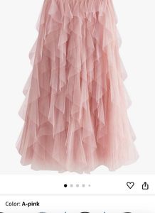 Pink Tulle Skirt