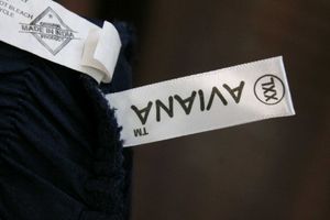 Navy Blue Wide Leg Pants