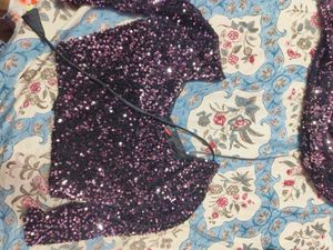 Stylish Festive Wear Sequence Lahenga