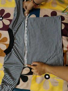 Striped Bell Sleeve Top