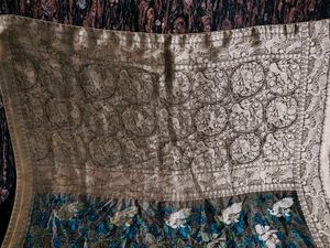 Pure Silk Banarasi With Brocade Border And Palla