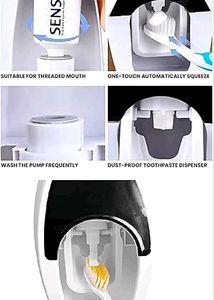 Toothbrush Holder &amp; Dispenser