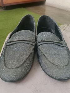 NEXT Silver Shining LOAFER