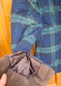 Vintage Plaid Quilted Jacket