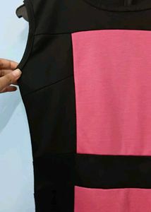 Chic Color Block Dress