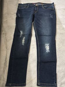 Ripped Beige Jeggings
