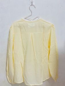 Pastel Yellow Blouse
