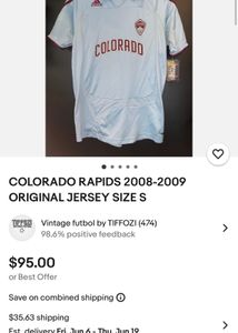 Adidas Colorado Rapids MLS Jersey