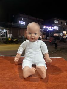 realistic newborn silicone baby doll