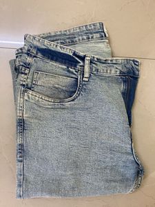 Acid Wash Denim Jeans