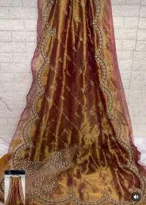 Zari Hand Wark Saree