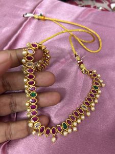 Ruby Necklace No Earrings