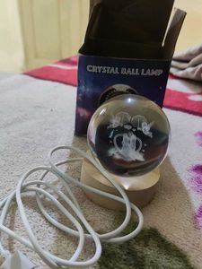 Crystal Ball Lamp - New in Box!