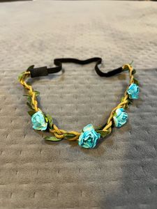 Blue Flower Tiara