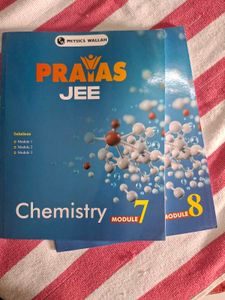 Prayas JEE Chemistry Module [8 modules]