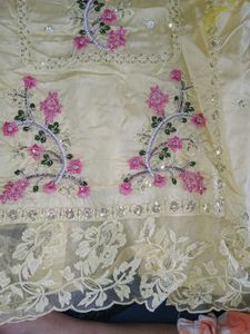 New Elegant Pastel Yellow Kurta Set