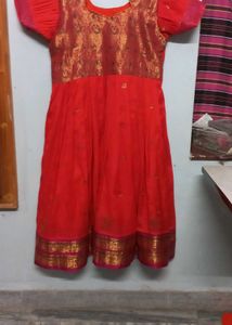 Red & Gold Dress