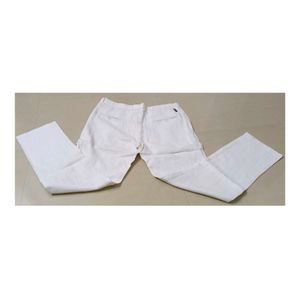 White Casual Pants