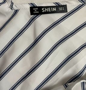 SHEIN Striped V-Neck Cami Top - Never Worn