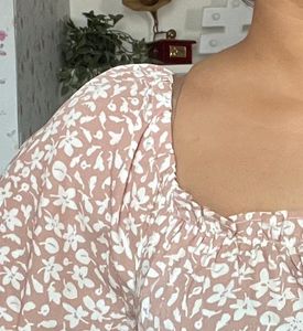 Floral Smocked Blouse