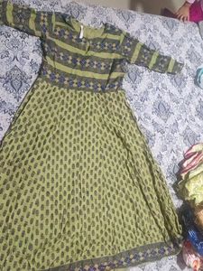 Beautiful Flared Libas Kurta In Medium Size