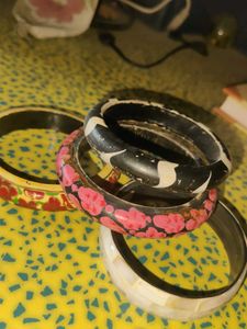 Lac Bangles &amp; Bracelets Set of 4