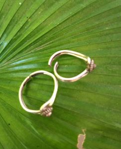 Pure Silver Toe Ring 🤍