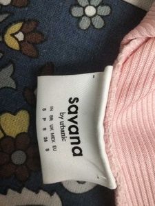 Y2k Savana Pink Fitted Top