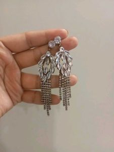 Crystal Tassel Earrings