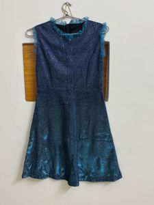 Sparkly Blue Party Dress