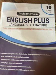 Hindi lang and english book