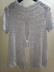 Butterfly Crochet Top
