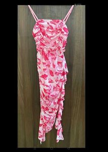 Pink Floral Dress
