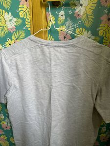 Lee Cooper Gray V-Neck Tee