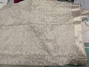 Dhakai Kora Silk Embroidered Saree
