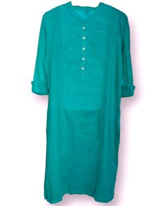 Blue Cotton Kurta