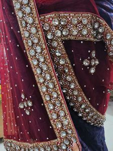 Party Wear Elegant  Saree With Heavy Style  Dupatt
