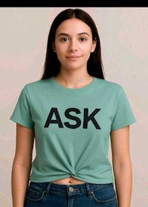 Stylish Green ASK Tee