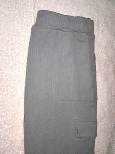 Grey Cargo Pants