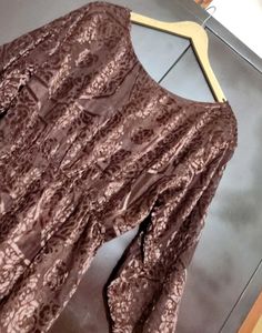 Brown🟤 Floral Print Dress For 36 Bust