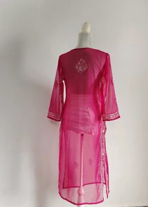 Chikankari Sheer Kurta