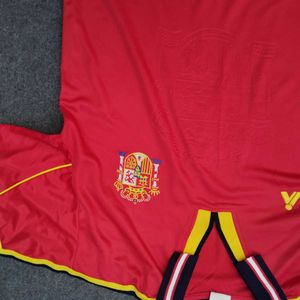 Red Jersey T Shirt For Mens
