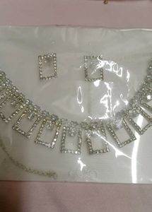 Sparkling Rhinestone Jewelry Set