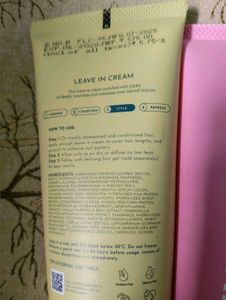 Leave In Cream And Defining Hair Gel