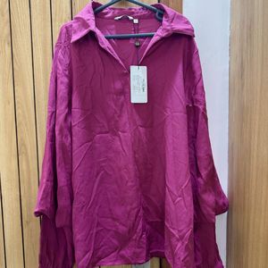 coverstory plum bell sleeves tunic (b1g1)
