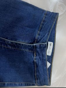 😍Primium zara High Waist Flare Leg Jeans