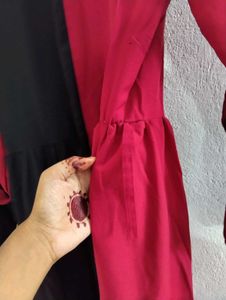 Two-Tone Shirt Dress