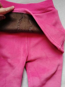 Cute Pink Skirted Leggings