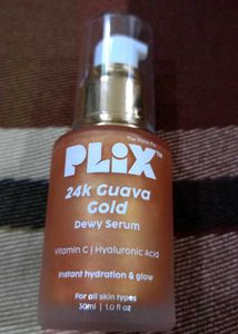 Plix 24k gold guava serum